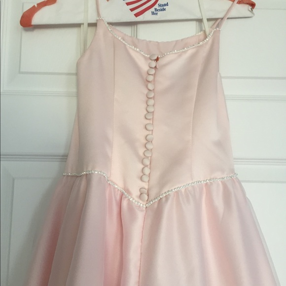 Boutique Pink Ball gown with bolero jacket small - Picture 3 of 16